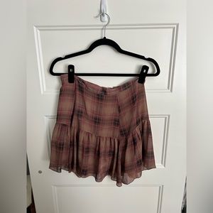 Urban Outfitters Plaid Skirt